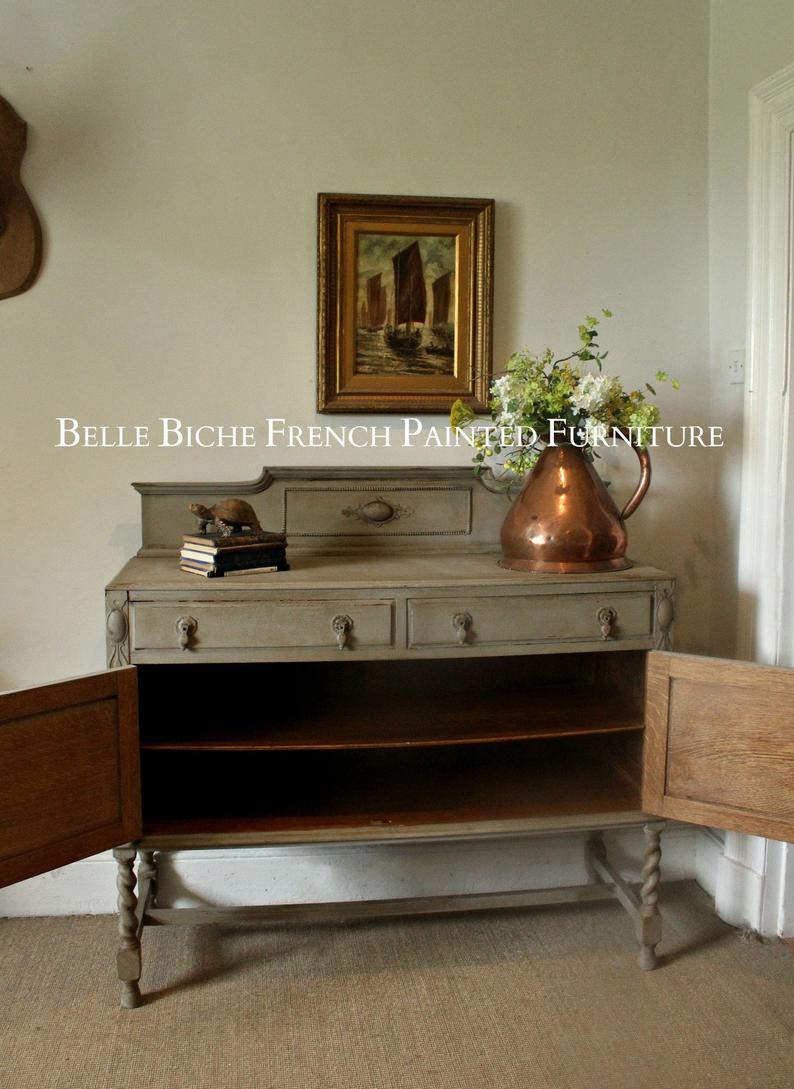 Antique English Two Door Sideboard