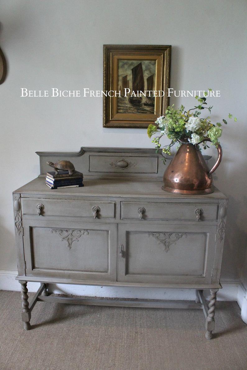 Antique English Two Door Sideboard