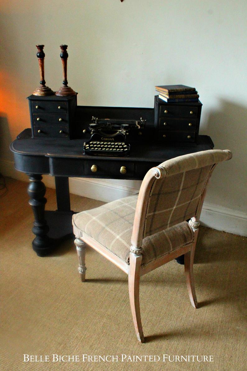 19th Century Victorian Mahogany Dressing Table Bureau