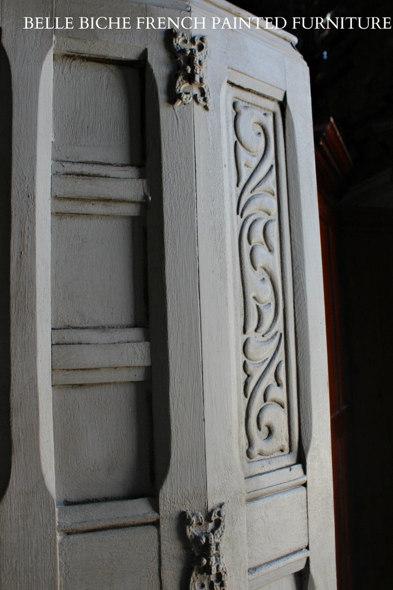 Jacobean Revival Oak Wardrobe