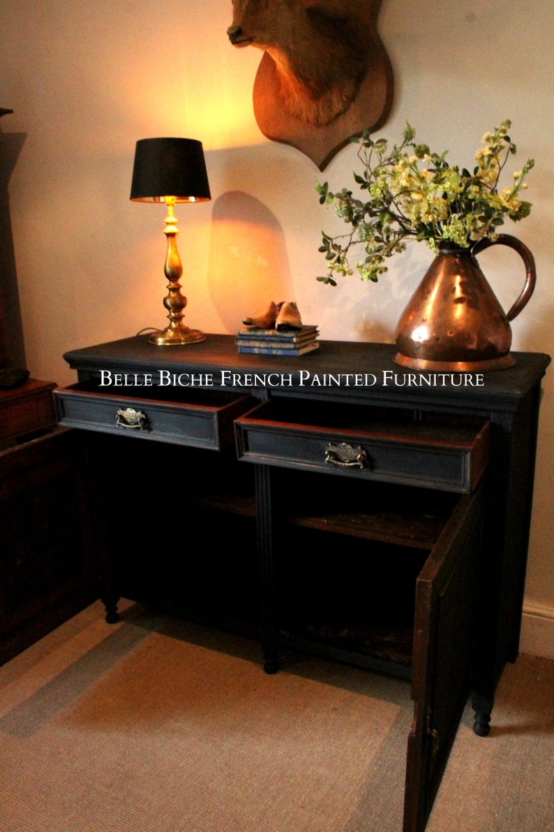 Antique Two Door Side Cabinet