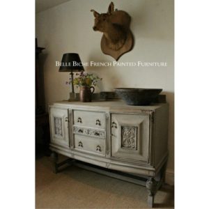 Antique Edwardian Sideboard Server