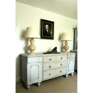 C. 19th Antique Low Dresser Sideboard Server