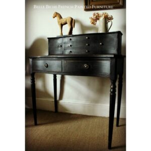 'Parisian Black' Mid-Century, Bonheur du Jour