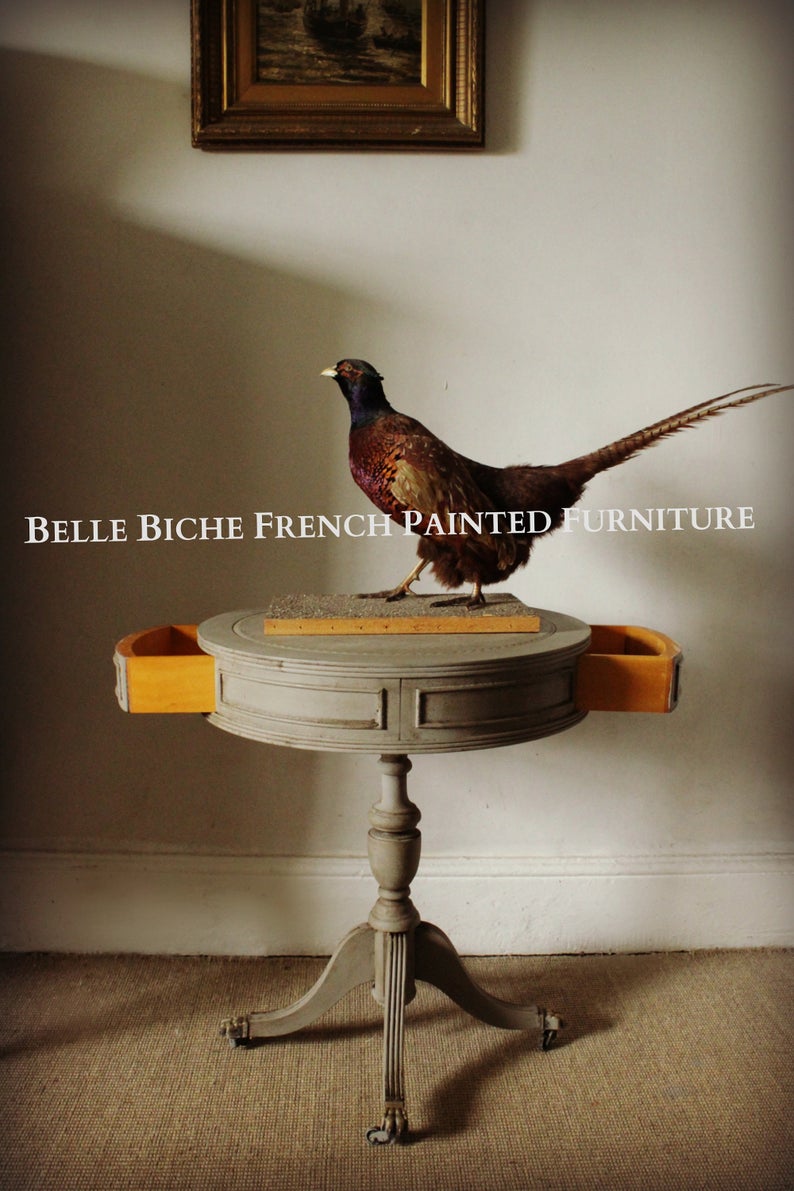 Reproduction George III Pedestal Side Table