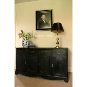 Four Door Boho 'Parisian Noir' Sideboard