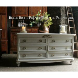 Gustavian Grey 6 -Drawer Chest Commode