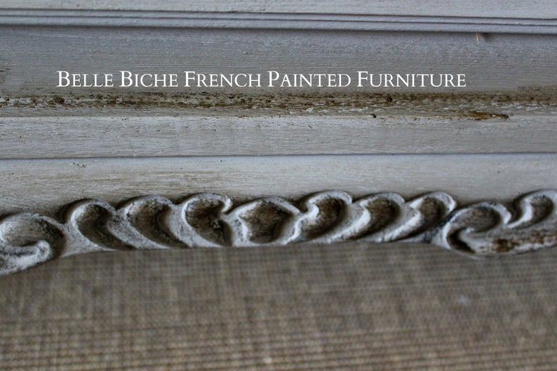 Original French Provincial Three Drawer Chest Commode