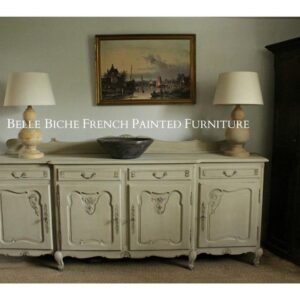 Artisan Painted Four Door French Buffet Server