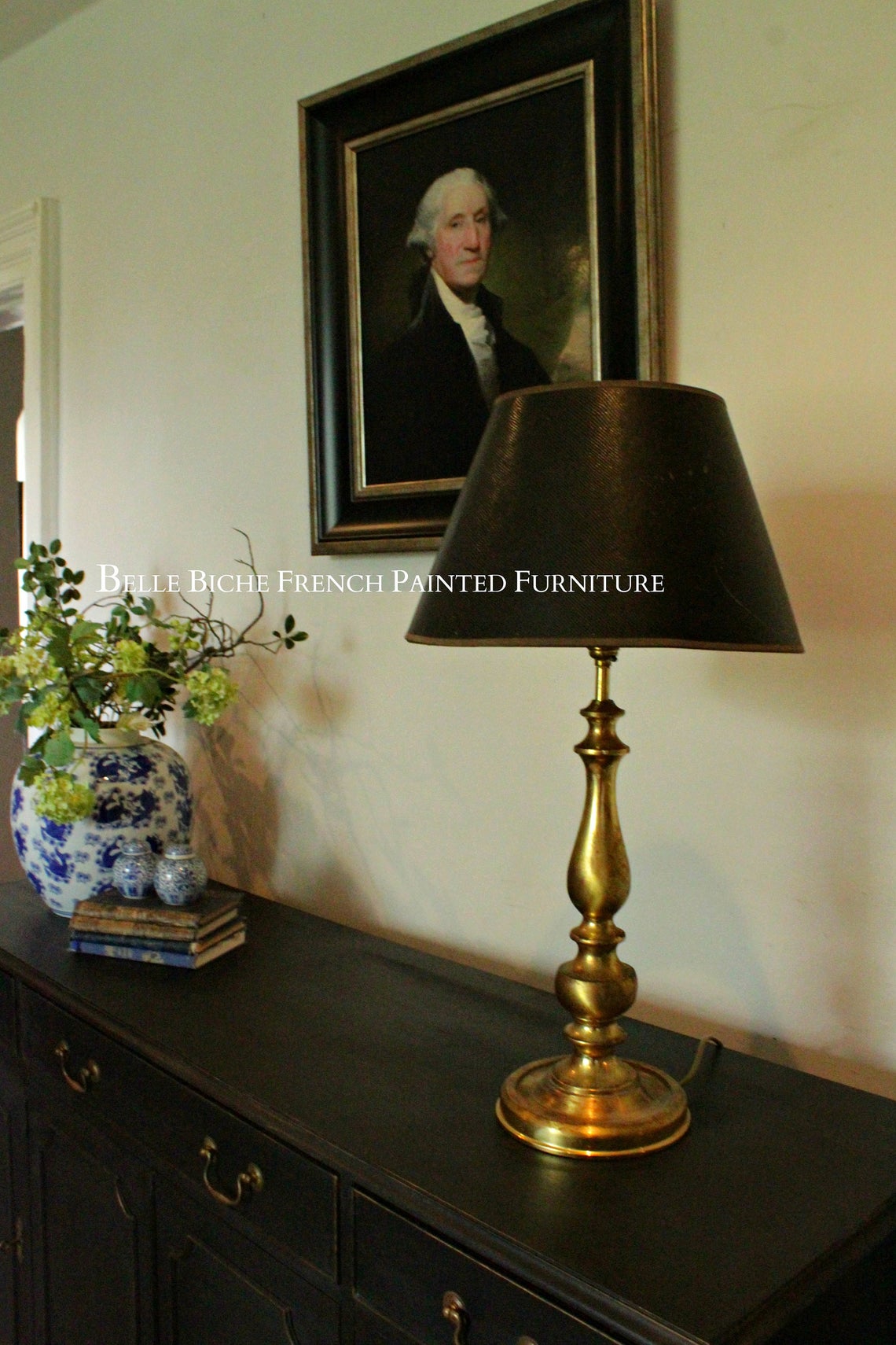 Four Door Boho 'Parisian Noir' Sideboard