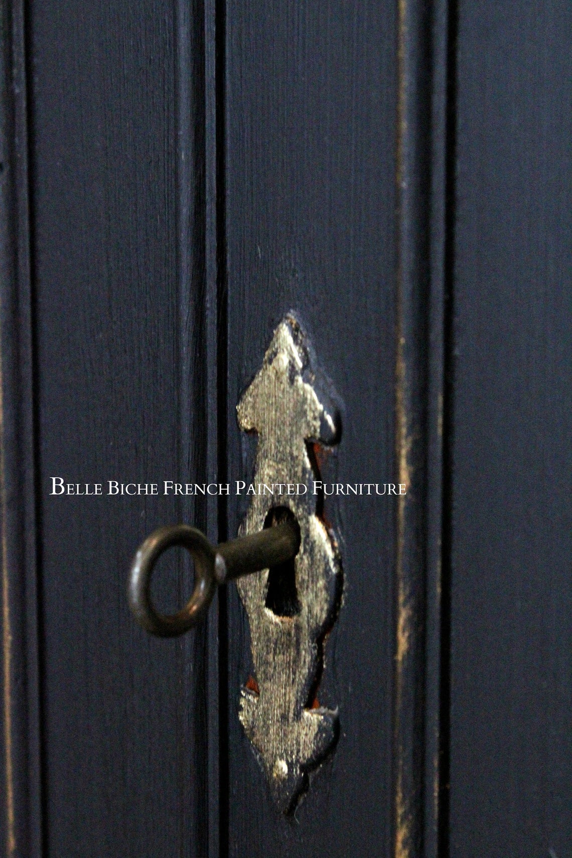 Four Door Boho 'Parisian Noir' Sideboard