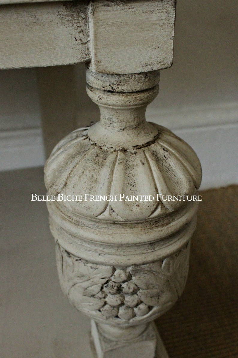 Richly Carved Oak 'Pot Board' Dresser Base Sideboard Server