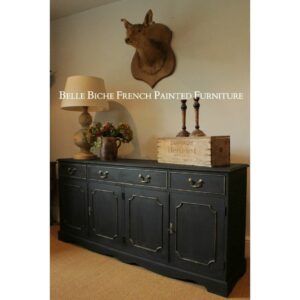 Four Door Boho 'Parisian Noir' Sideboard