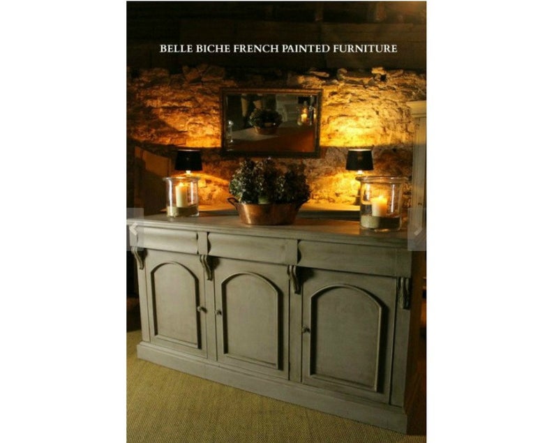 Three Door Mahogany Dresser Base Sideboard