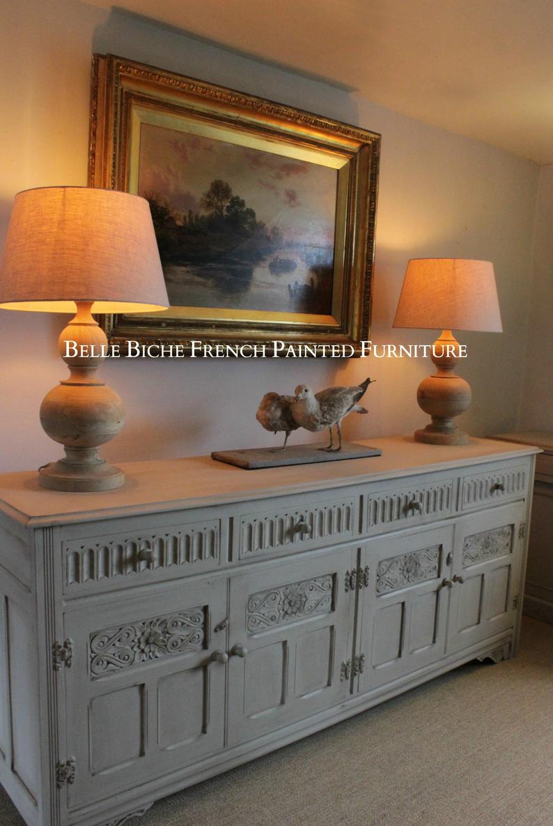 Four Door Oak Dresser Base Sideboard Server