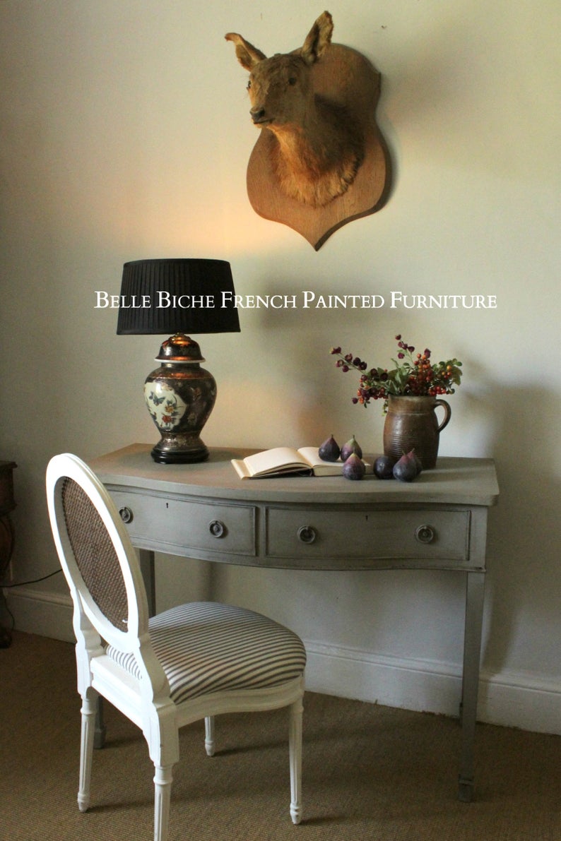 Two Drawer Serpentine Console