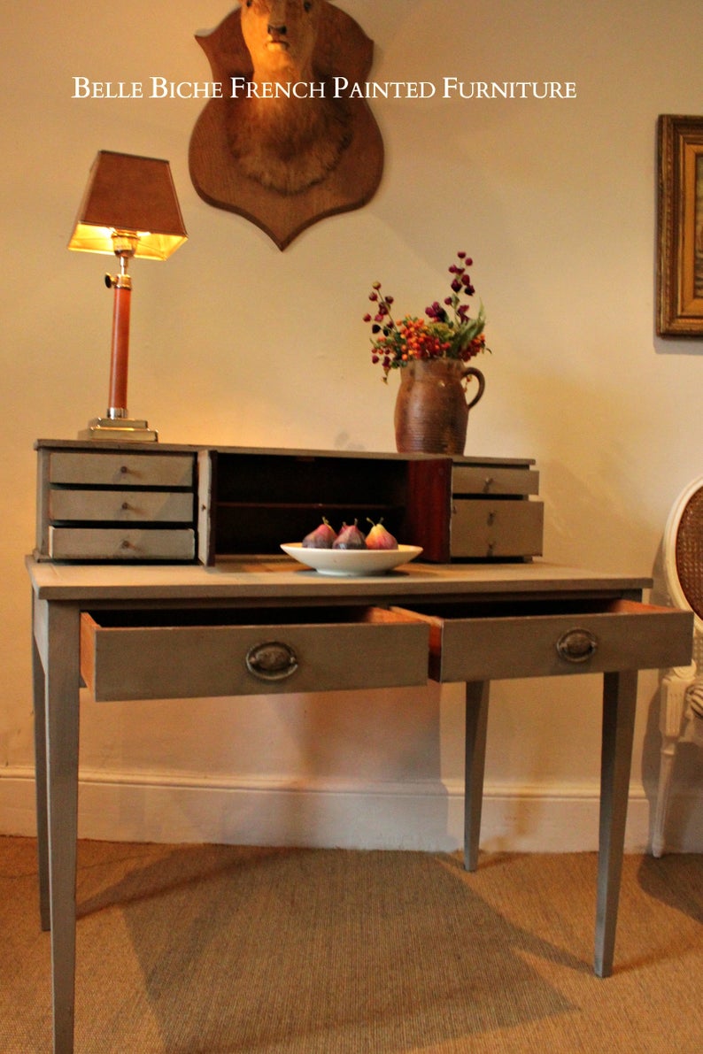 Spacious 'French Ash Grey' Bonheur du Jour