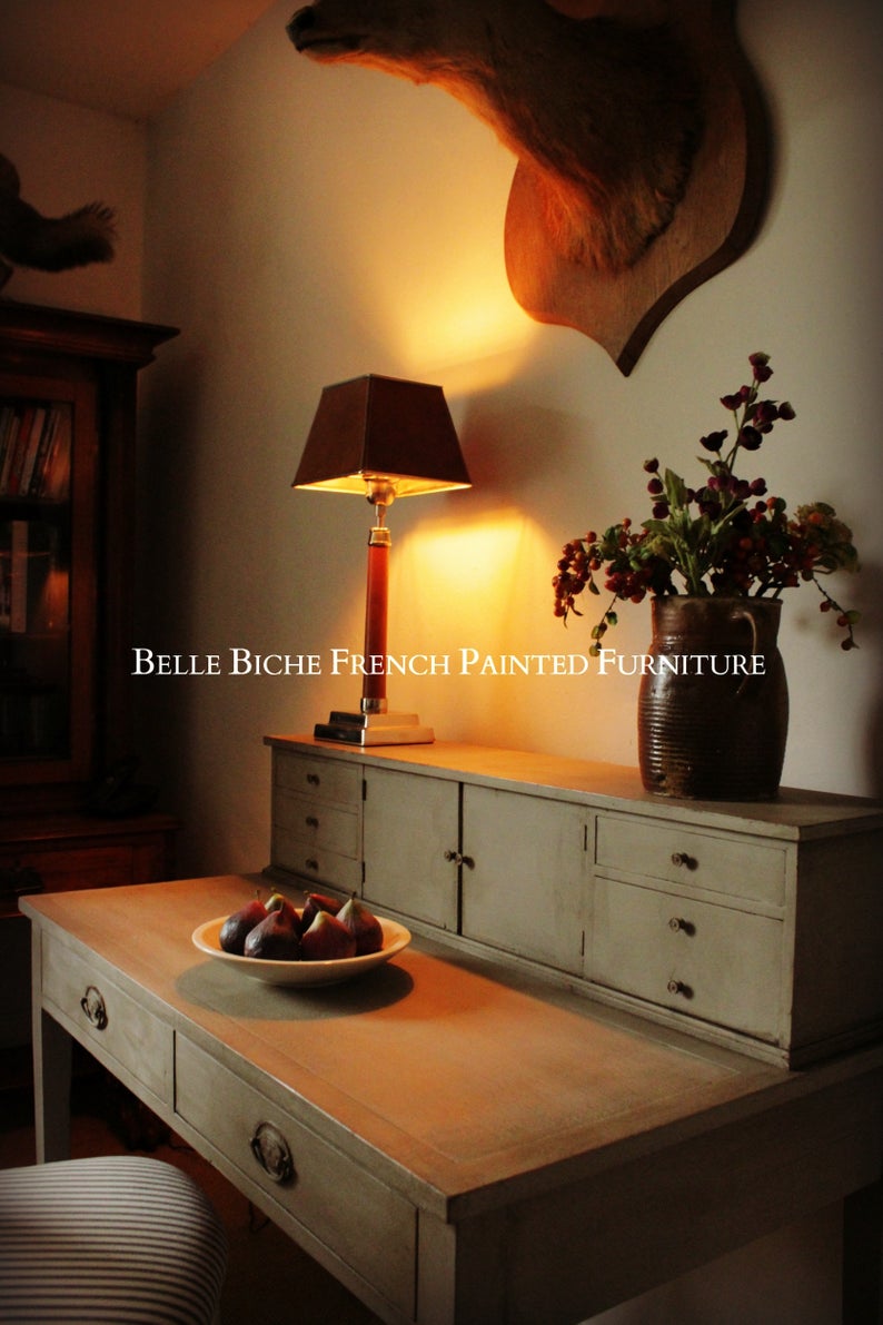 Spacious 'French Ash Grey' Bonheur du Jour