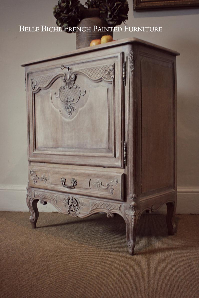 Weathered Oak Original French Placard