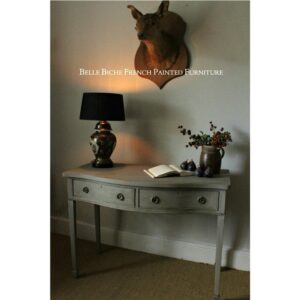 Two Drawer Serpentine Console