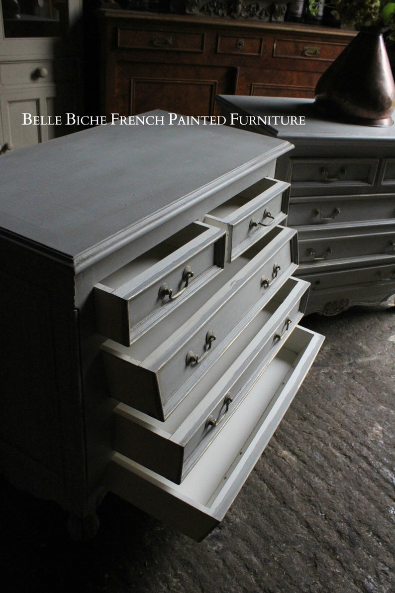 Louis XV Style French Bomb Commodes