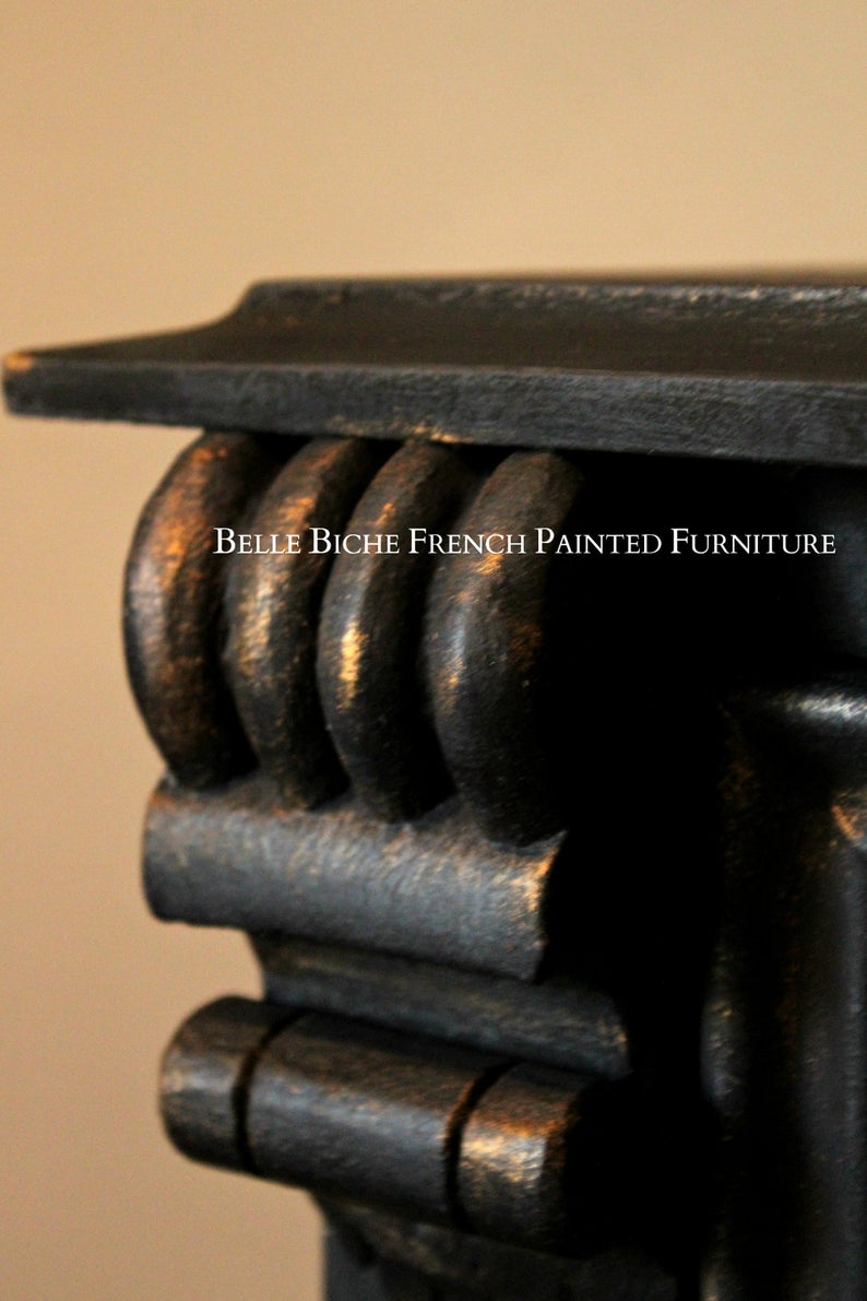 Capacious Parisian Noire 7-Drawer Tallboy Chest