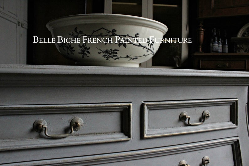 Louis XV Style French Bomb Commodes