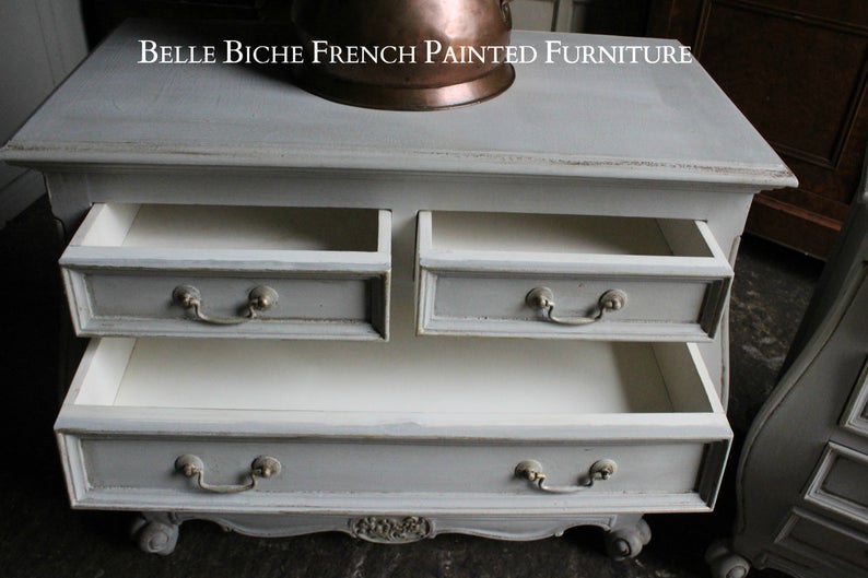 Louis XV Style French Bomb Commodes