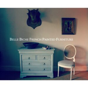 Gustavian Grey 5 Drawer Chest Commode