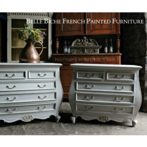 Louis XV Style French Bomb Commodes