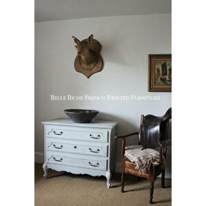 Original Provincial French Three Drawer Commode Chest