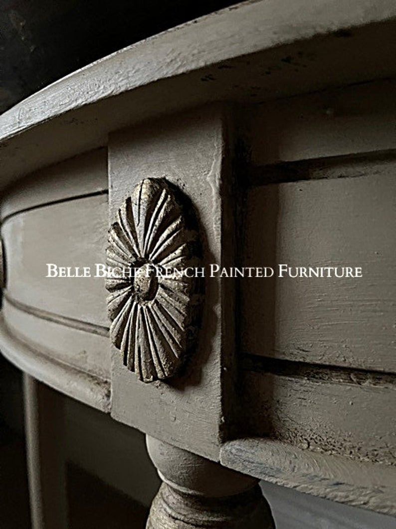 Gustavian Style Demi Lune Console Table