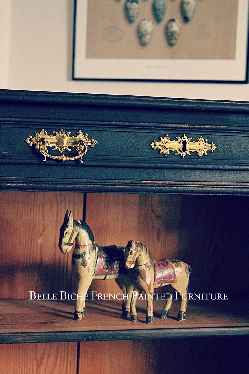 Original Provincial French Two Door Placard