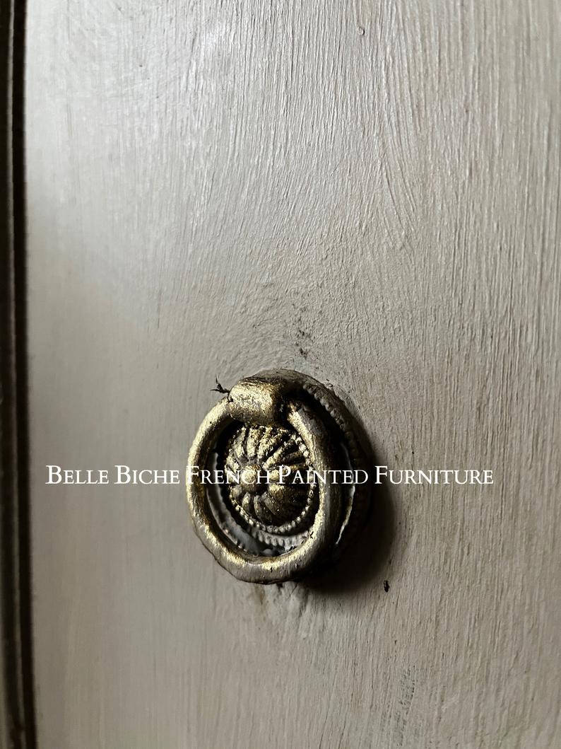 Bijou George III Style Breakfront Sideboard in French Ash Grey