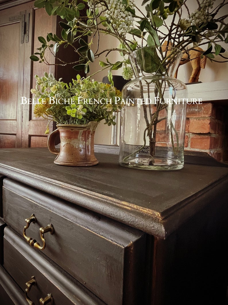 Pair of Large George III Style Chest Commodes