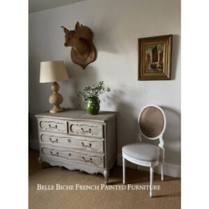 Original French Provincial Two over Two Chest Commode