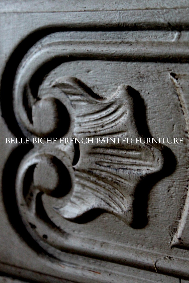 Original French Two Drawer Chest Commode