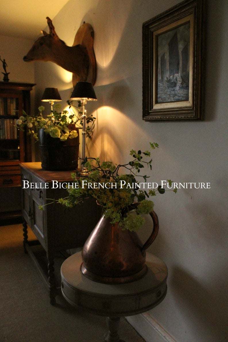 Reproduction George III Pedestal Side Table