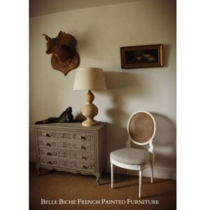 French Provincial Four Drawer Chest Commode