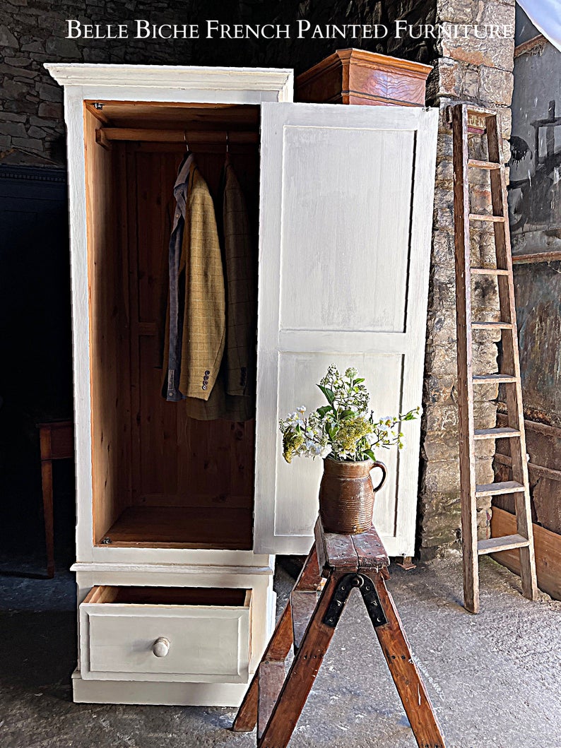 Flemish Solid Pine Armoire