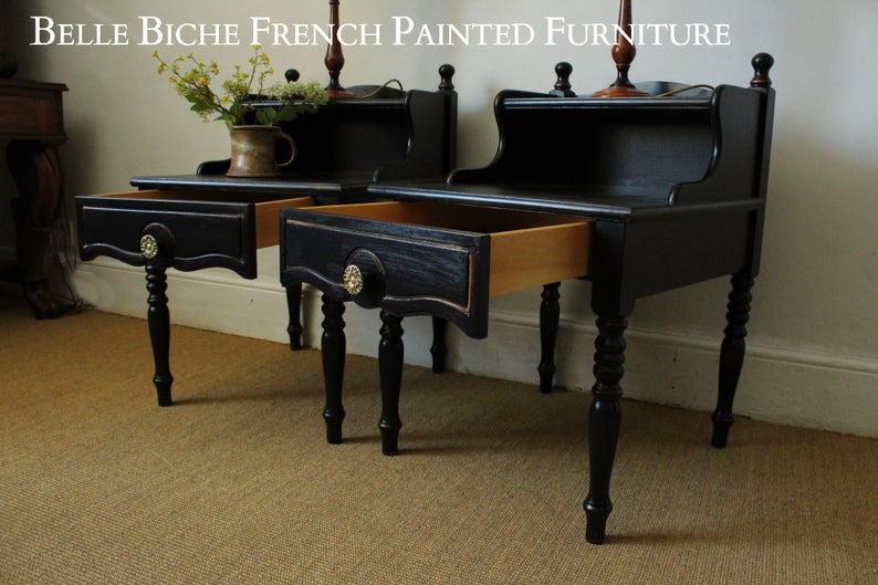 Single Drawer Nightstand Sofa Lamp Tables