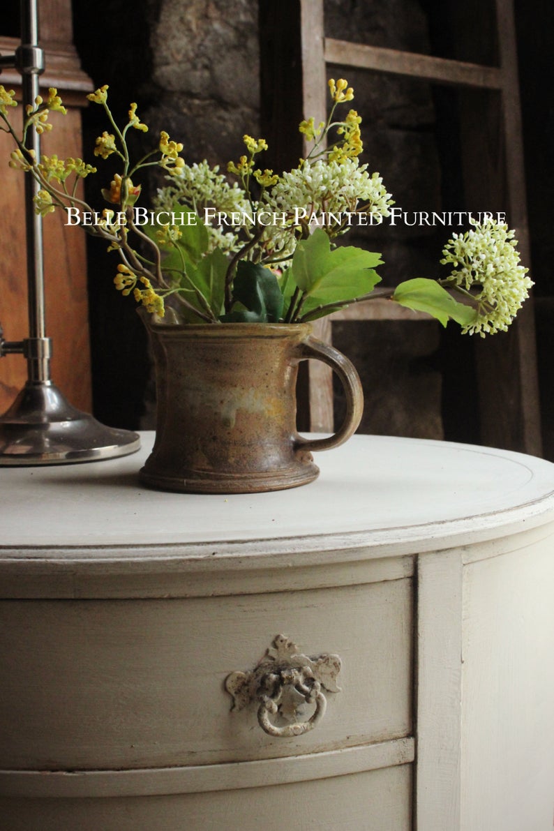 George III Style Two Drawer Oval Side Table