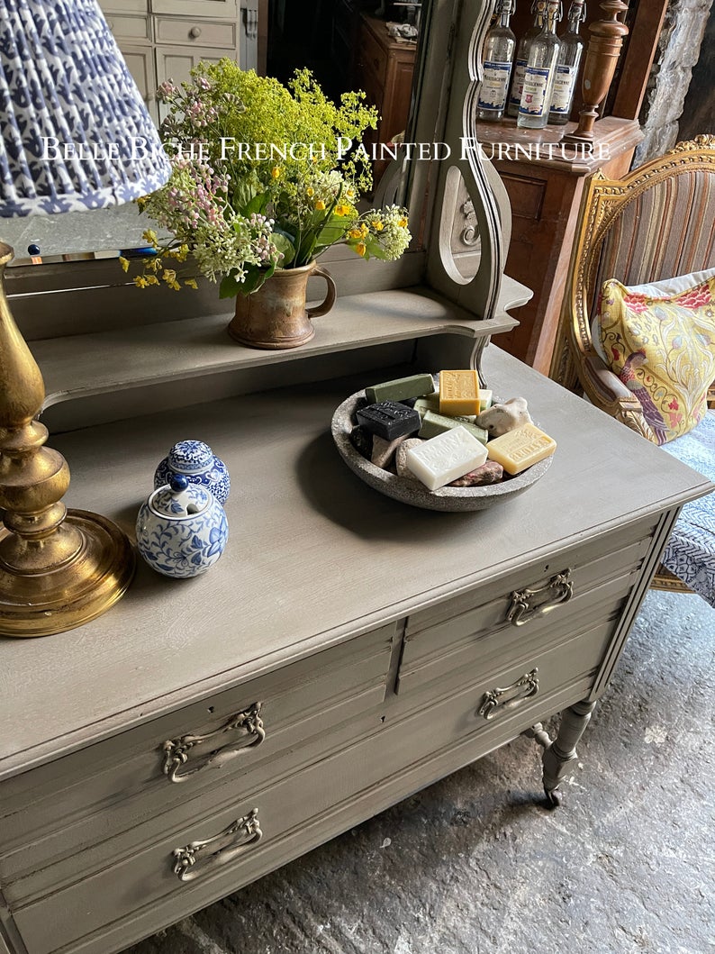 Edwardian Mirrored Dressing Table
