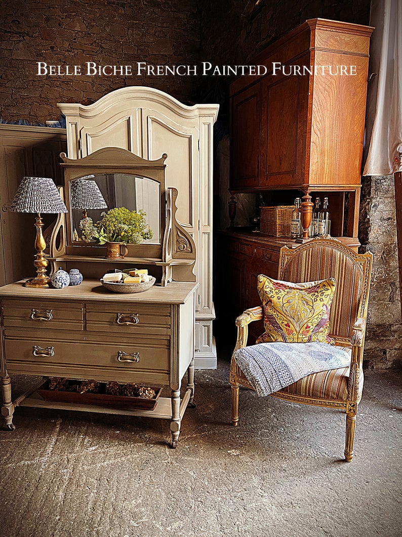 Edwardian Mirrored Dressing Table