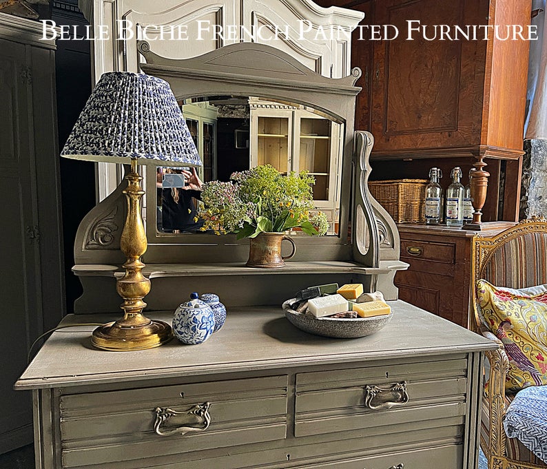 Edwardian Mirrored Dressing Table