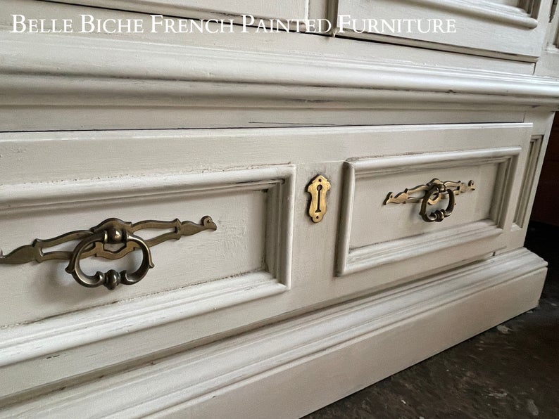 Colonial Style Two Door Linen Larder