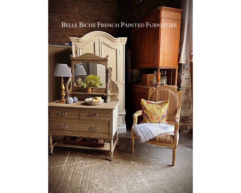 Edwardian Mirrored Dressing Table