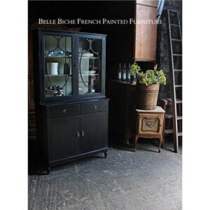 Sheraton Revival George III Style Glazed Dresser