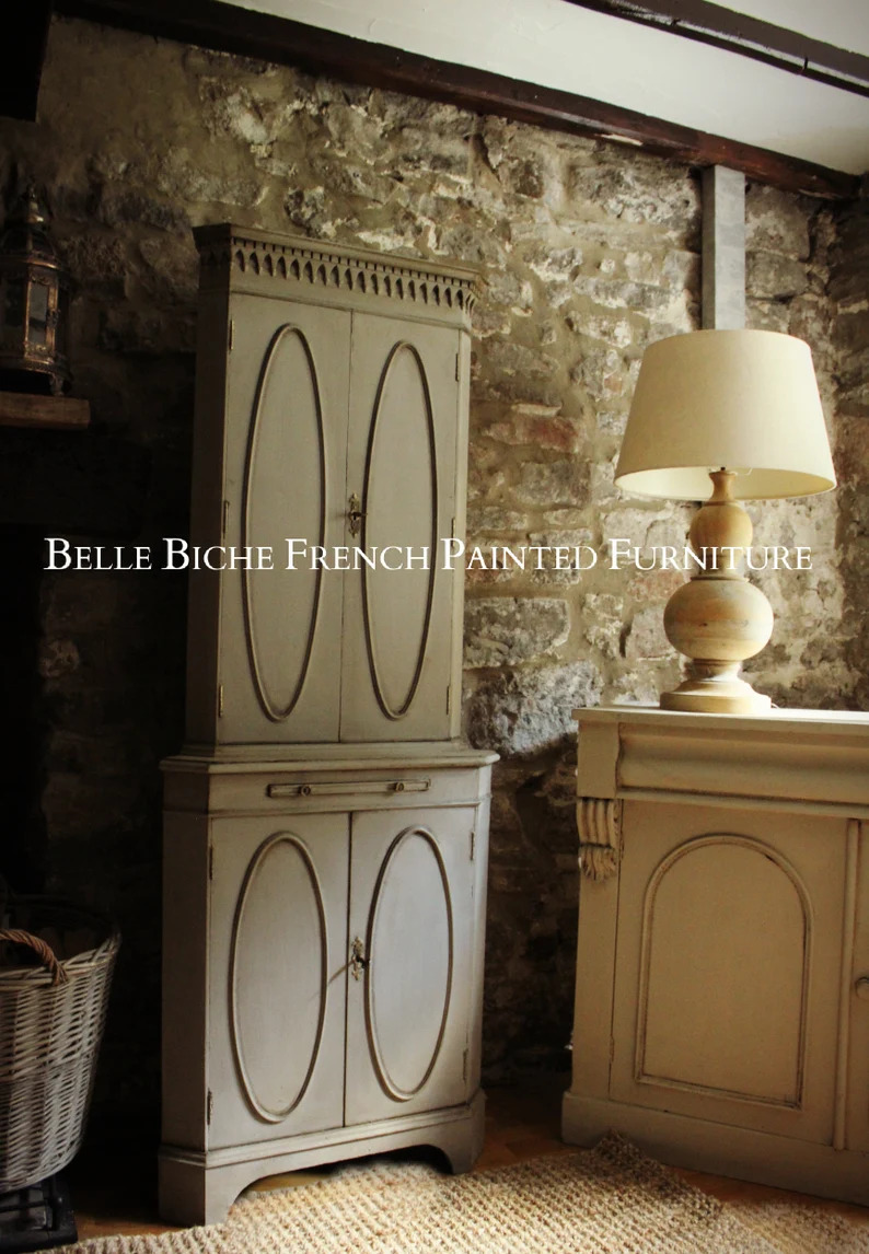 George III Style Corner Drinks Cabinet