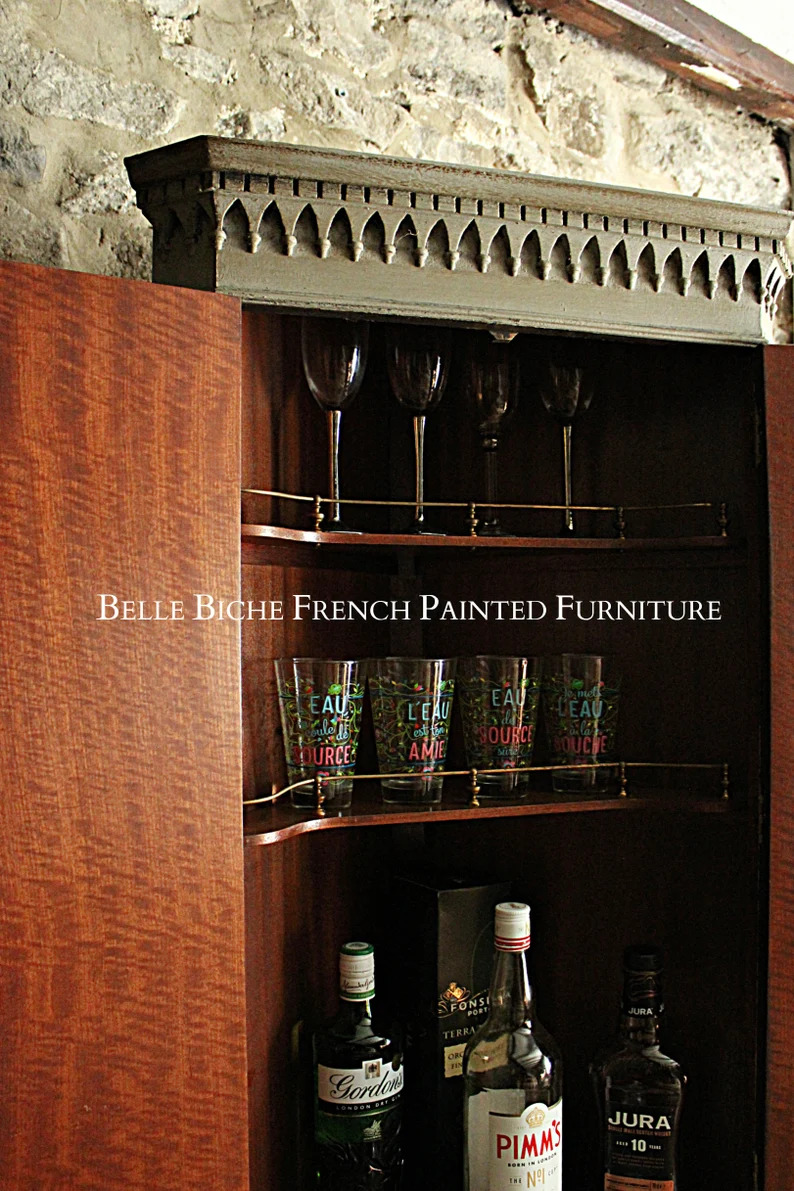 George III Style Corner Drinks Cabinet